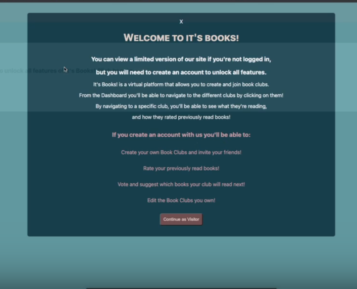 It's books app screenshot
